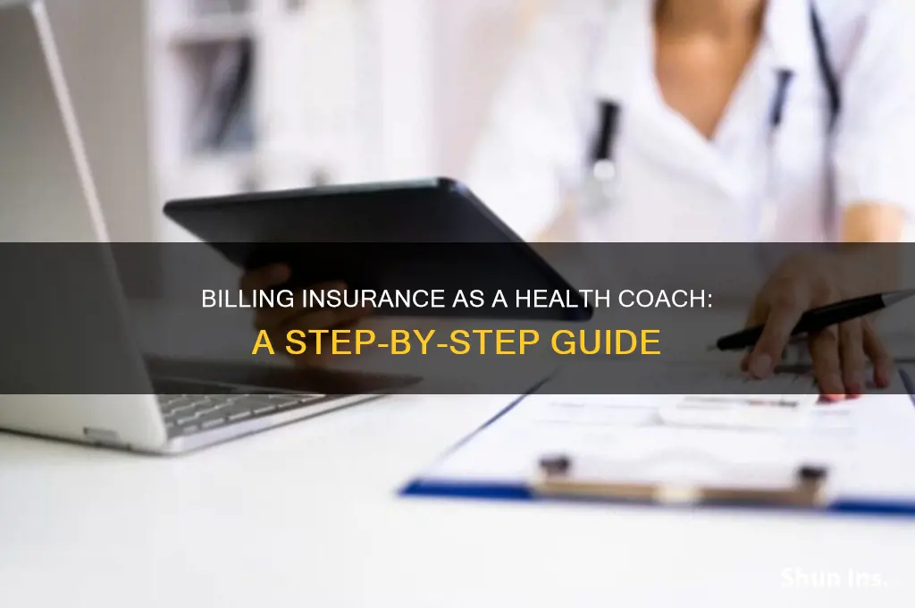 how to bill insurance as a health coach