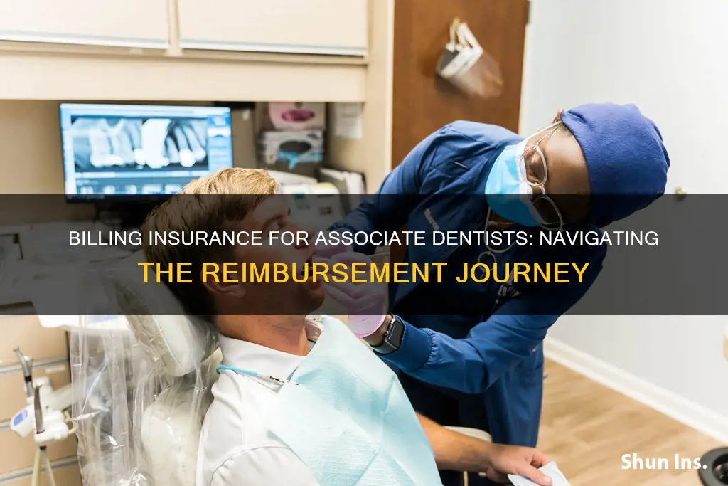 how to bill insurance for associate dentist