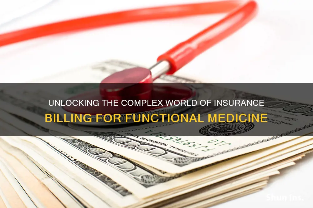 how to bill insurance for functional medicine