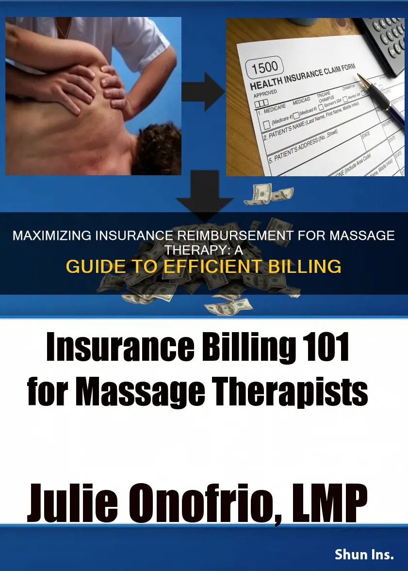 how to bill insurance for massage therapy