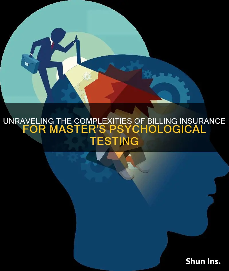 how to bill insurance for masters psychological testing