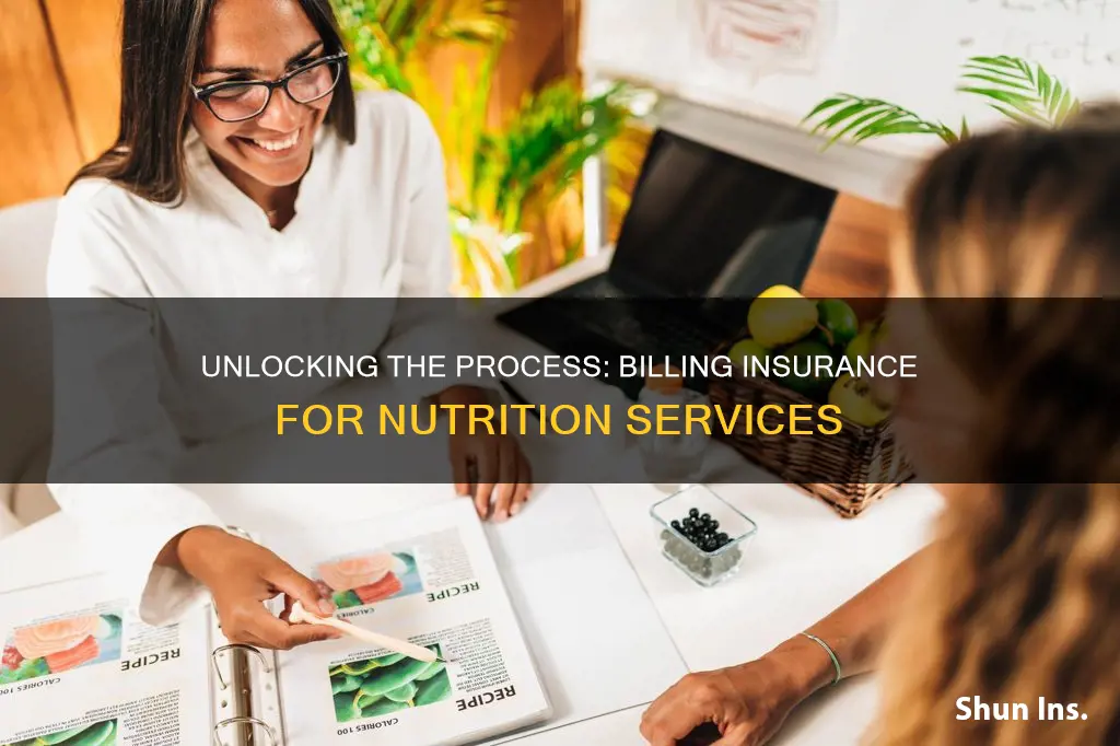 how to bill insurance for nutrition