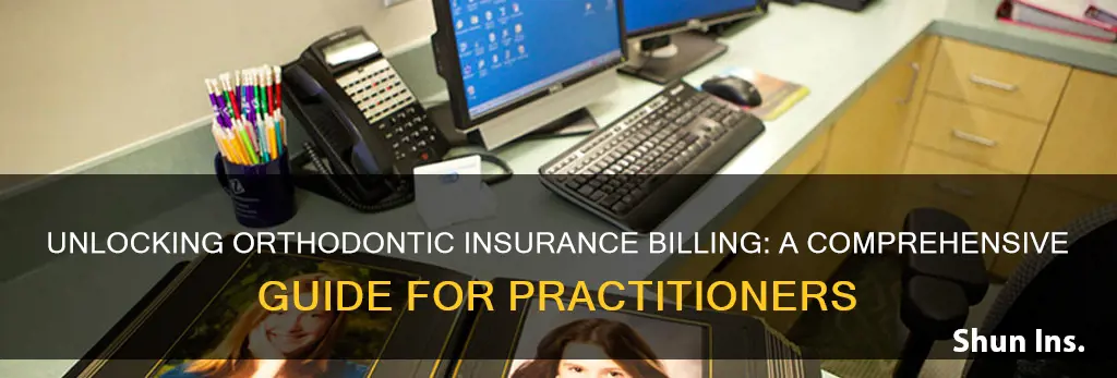 how to bill insurance for orthodontics