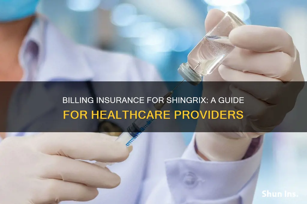 how to bill insurance for shingrix