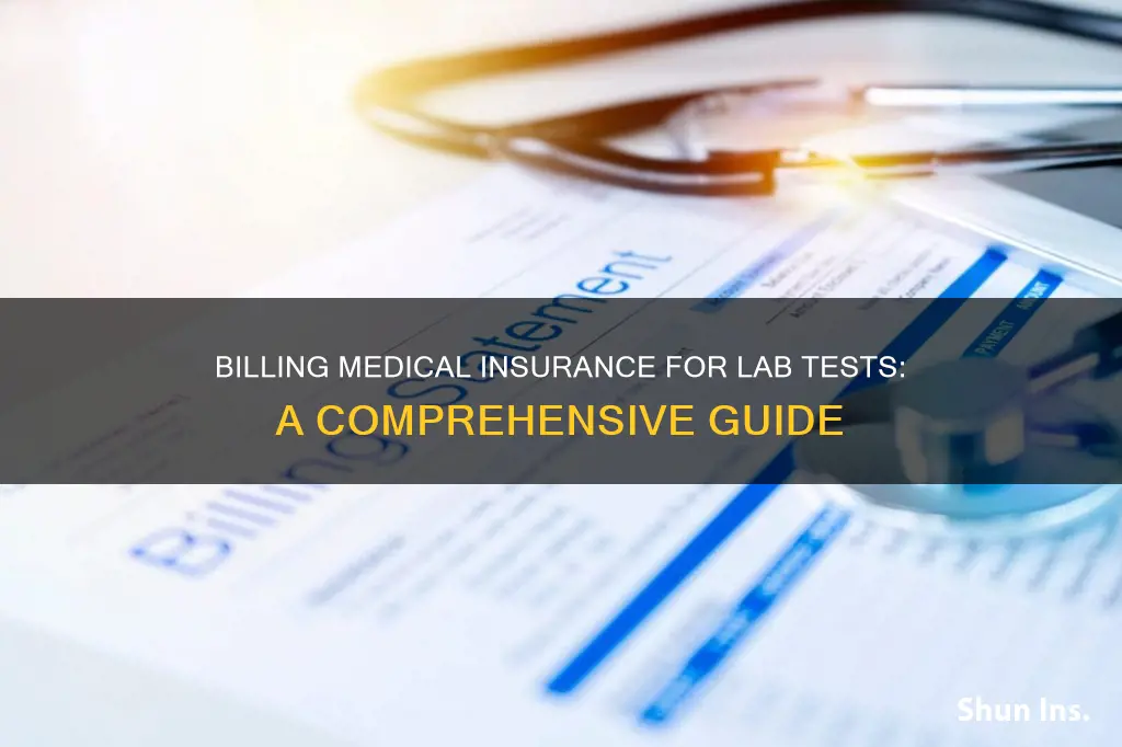 how to bill medical insurance for lab tests