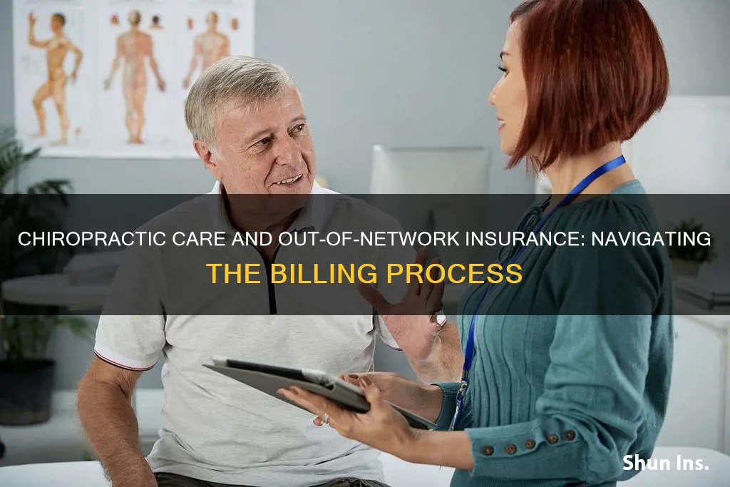 how to bill out of network insurance chiropractic