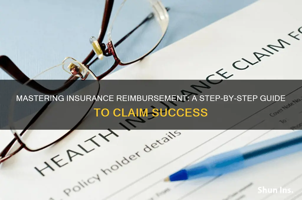 how to book insurance reimbursement