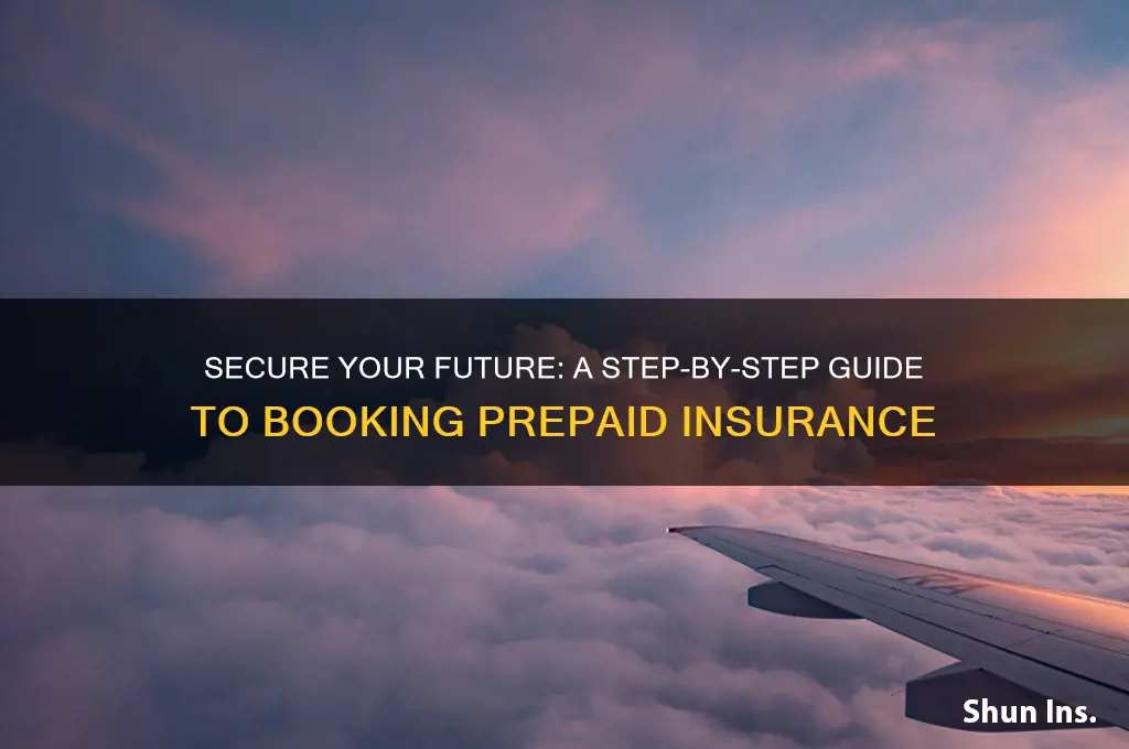 how to book prepaid insurance