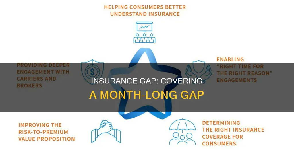 how to bridge an insurance gap of one month