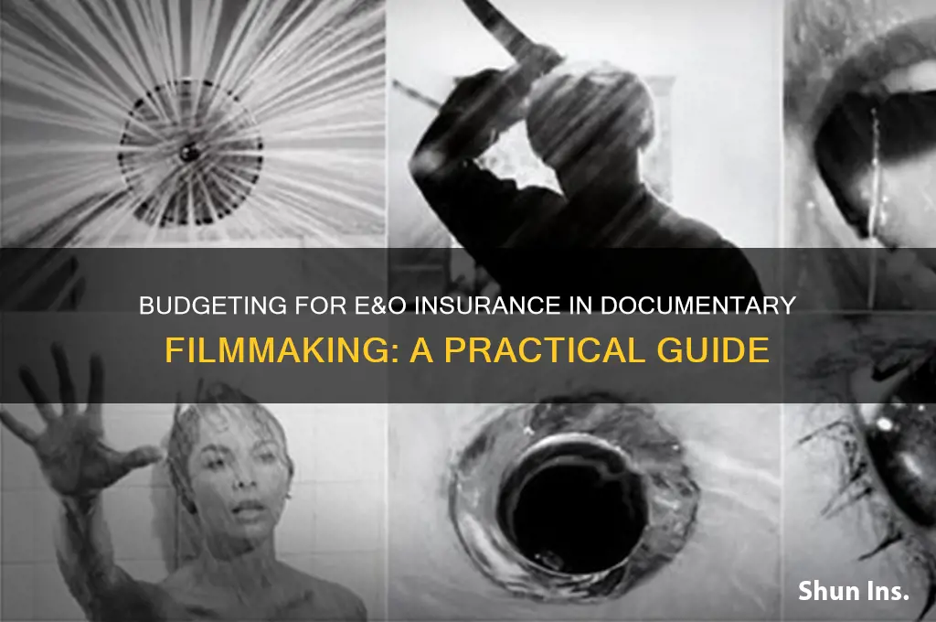 how to budget for e&o insurance for documentary film