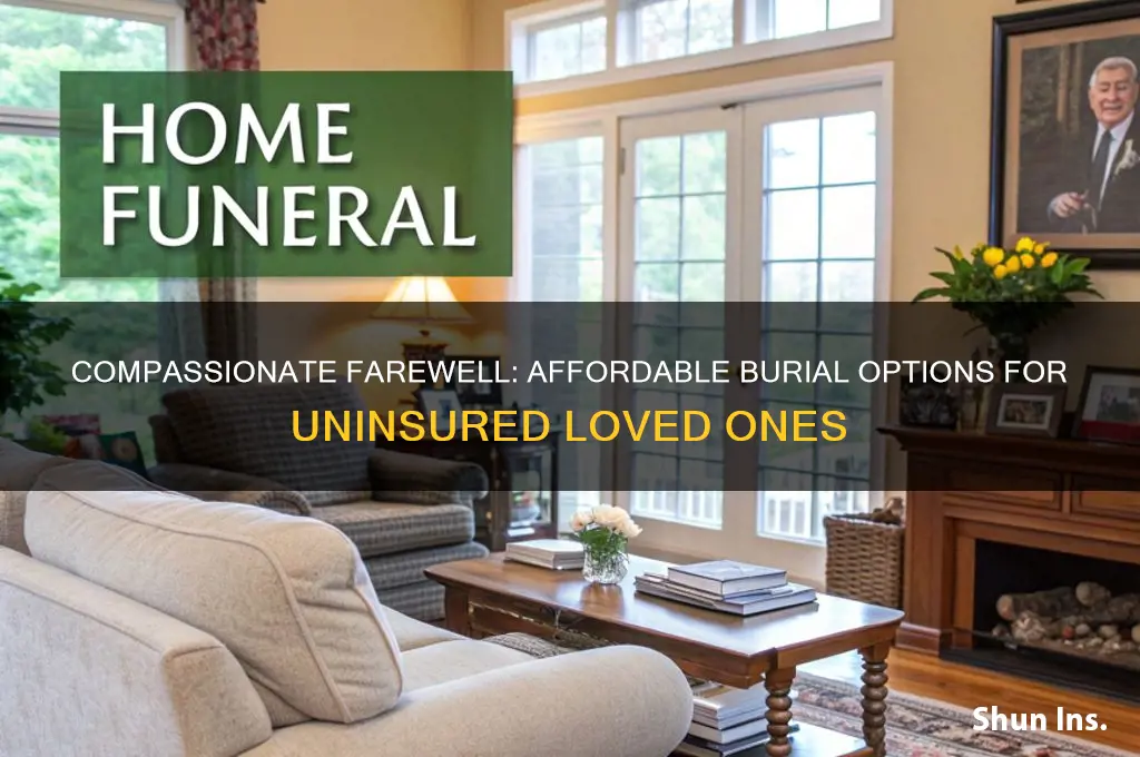 how to bury a loved one with no insurance
