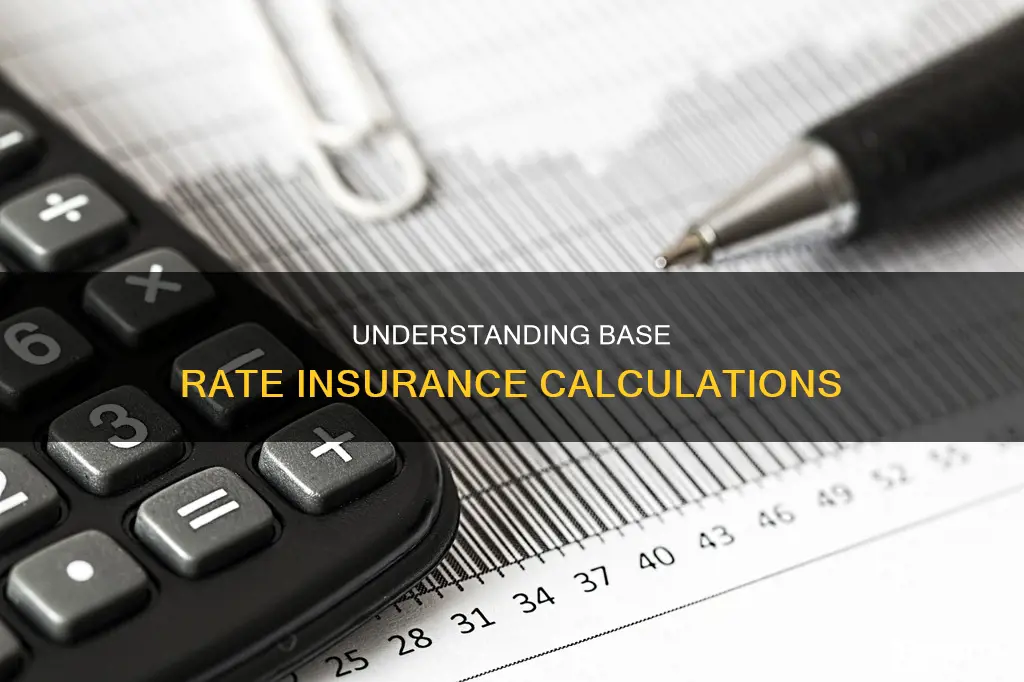 how to caclulate a base rate insurance