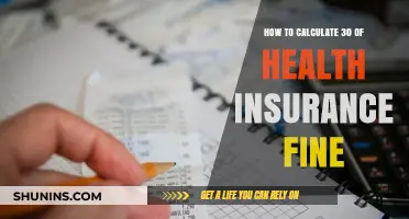 Calculating 30% Health Insurance Penalty: A Step-by-Step Guide