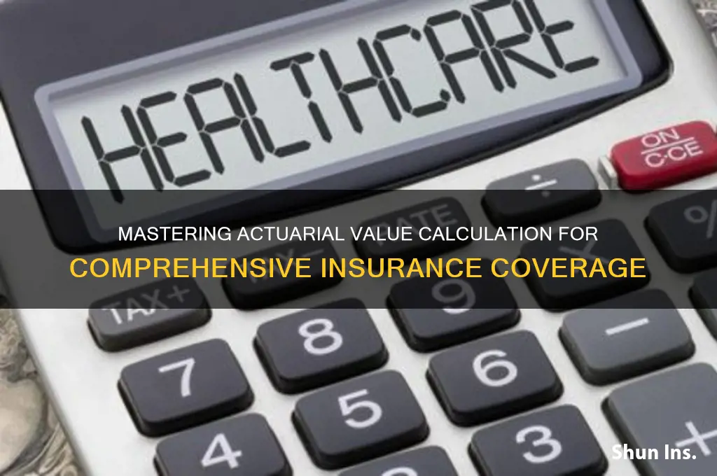 how to calculate actuarial value for full insurance