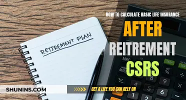 Life Insurance Calculation: A Guide for Retired CSRS Employees