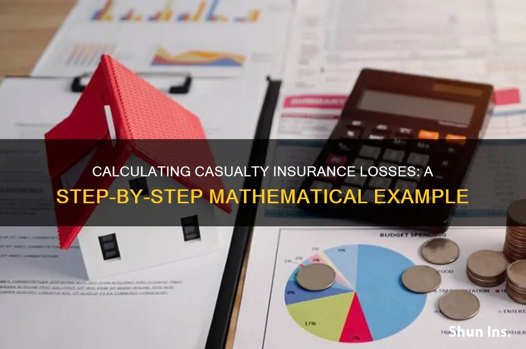 how to calculate casualty insurance losses mathematical example