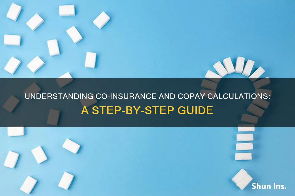 how to calculate co insurance with copay
