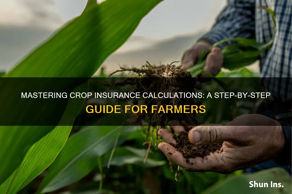 how to calculate crop insurance