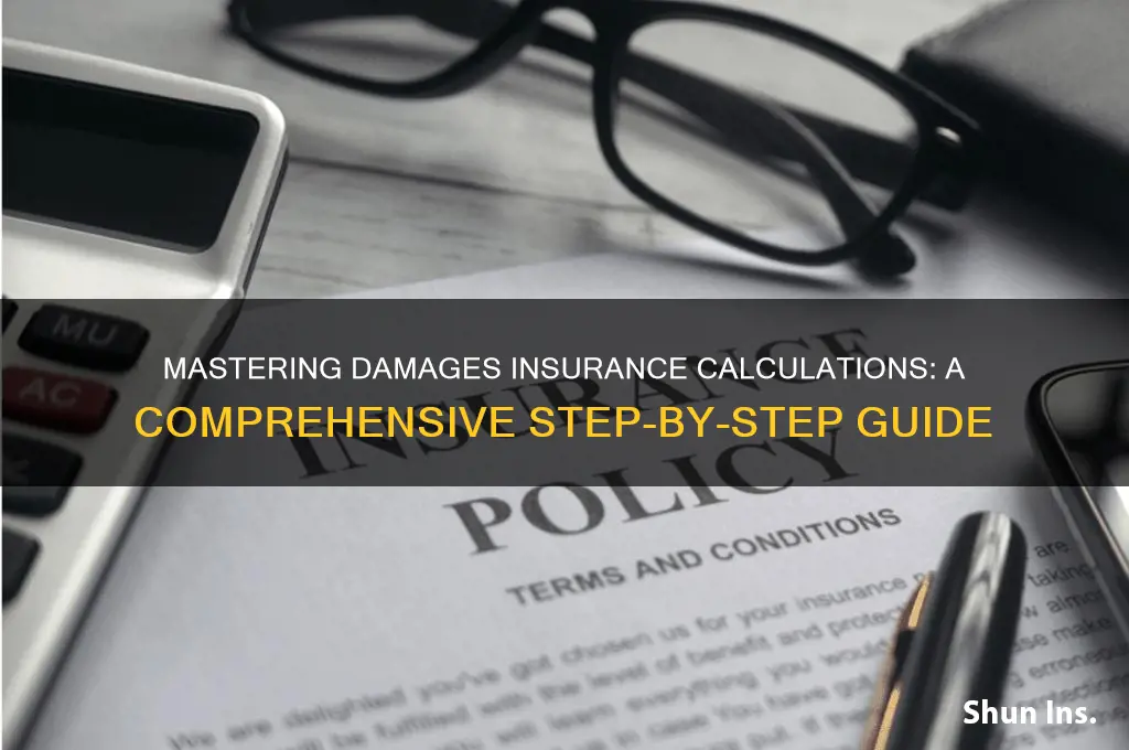 how to calculate damages insurance