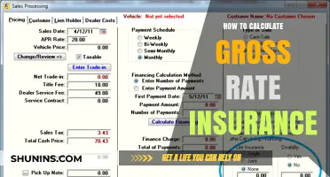 Gross Rate Insurance: Calculating Your Premium