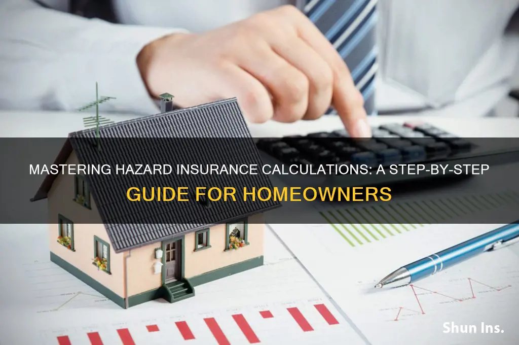 how to calculate hazard insurance