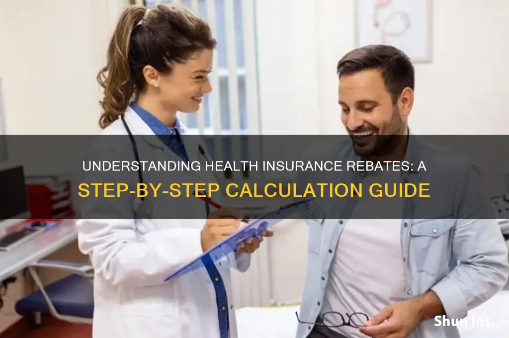 how to calculate health insurance rebate