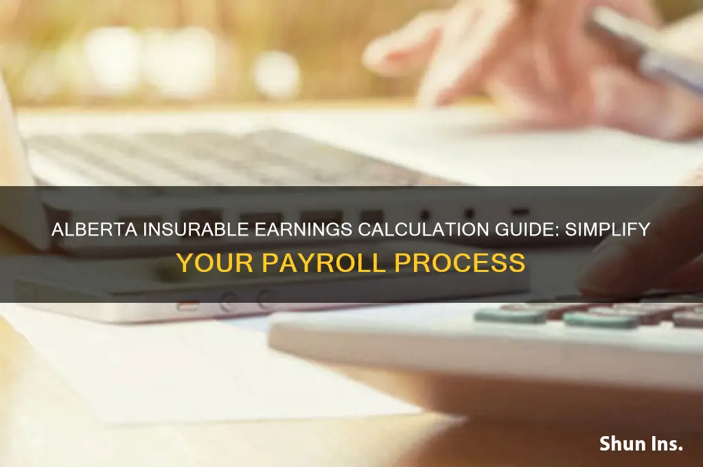 how to calculate insurable earnings alberta