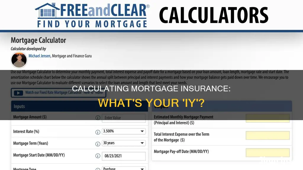 how to calculate iy for mortgage insurance