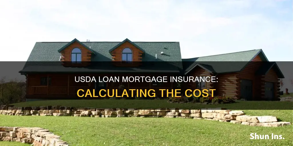 how to calculate mortgage insurance on a usda loan