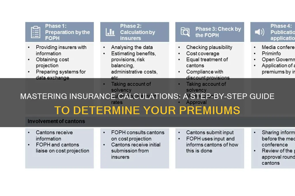 how to calculate my insurance