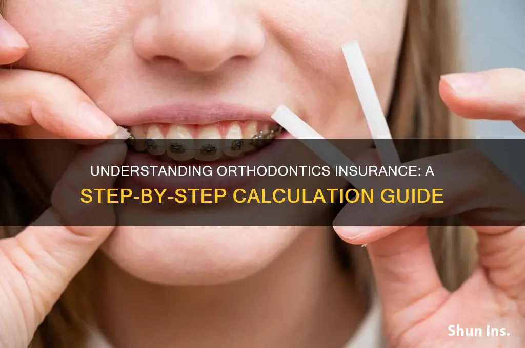 how to calculate orthodontics insurance