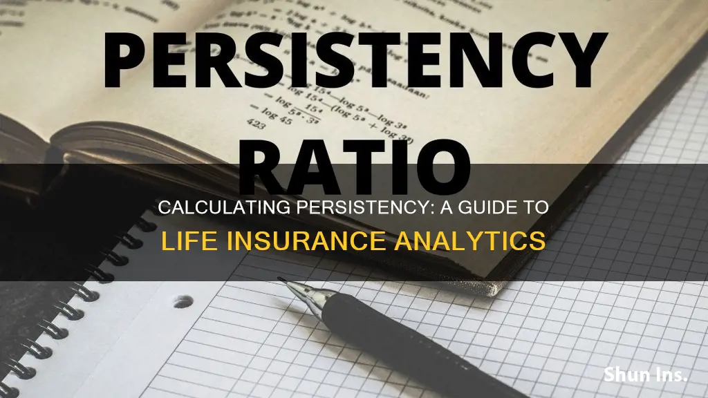 how to calculate persistency in life insurance