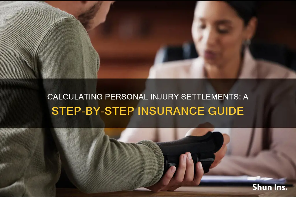 how to calculate personal injury settlement with insurance