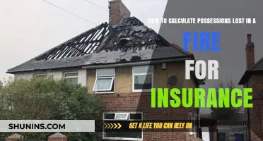 Calculating Fire-Damaged Possessions for Insurance Claims: A Step-by-Step Guide