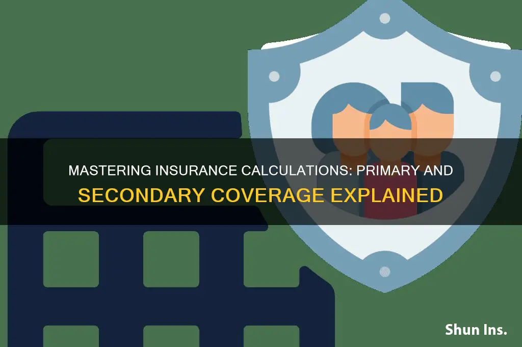 how to calculate primary abd secondary insurances