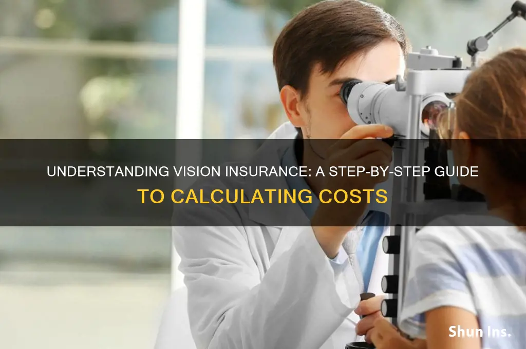 how to calculate vision insurance