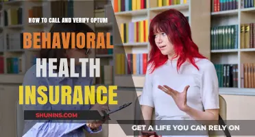 How to Call and Verify Optum Behavioral Health Insurance Coverage