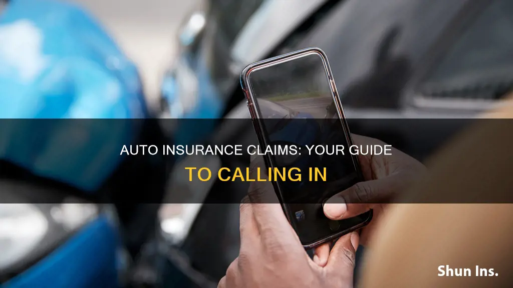 how to call auto insurance claim