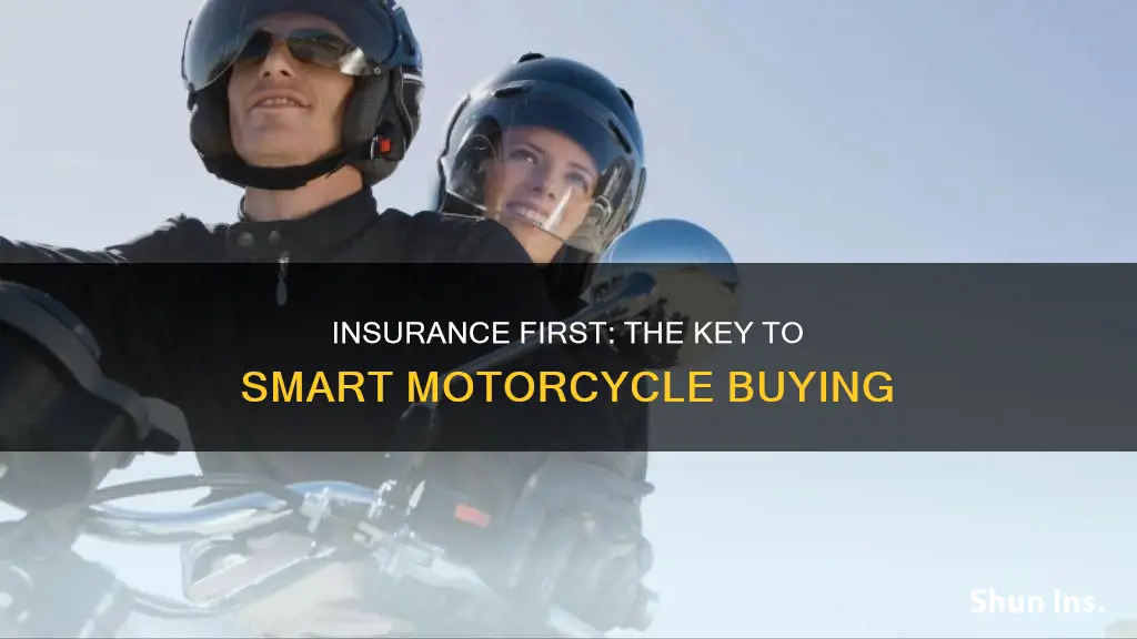 how to call insurance before purchase motorcycle