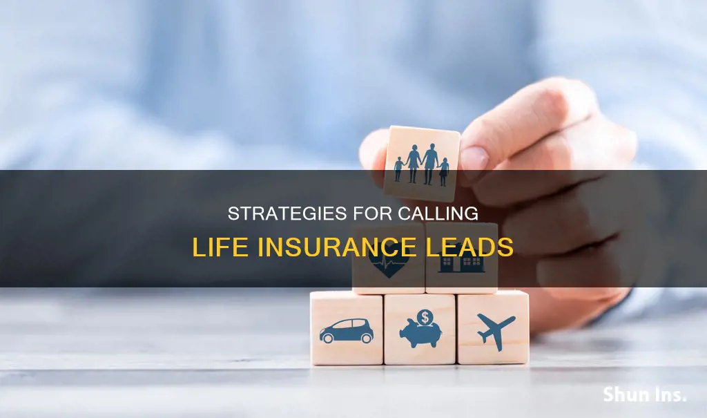 how to call life insurance leads