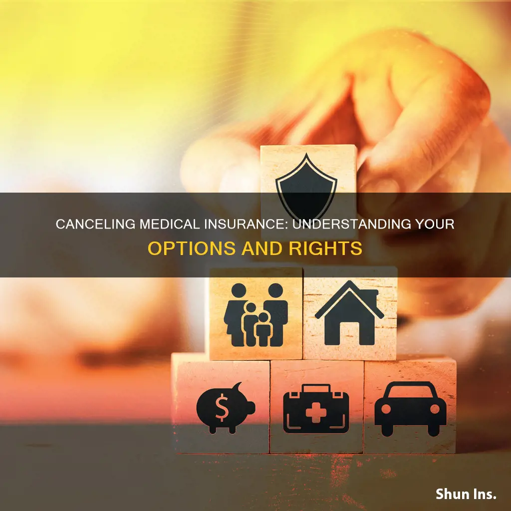 how to cancel a medical insurance