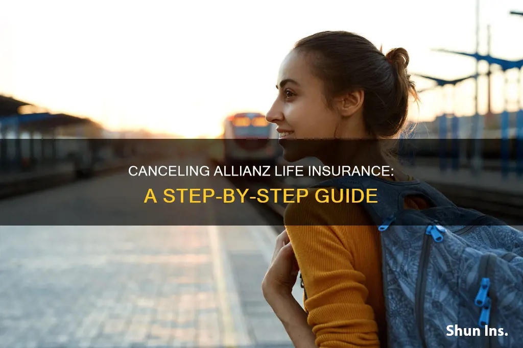 how to cancel allianz life insurance