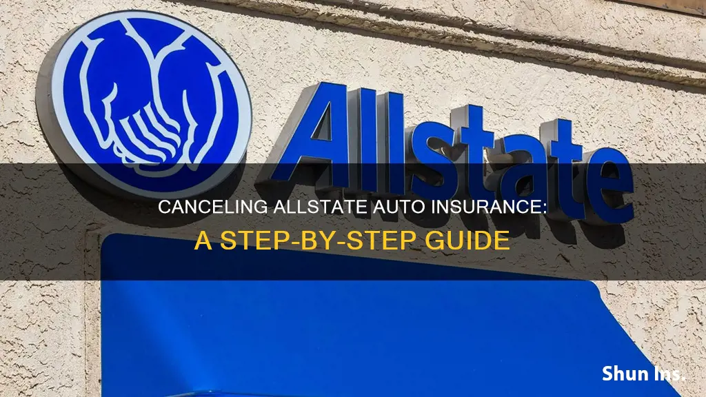 how to cancel allstate auto insurance