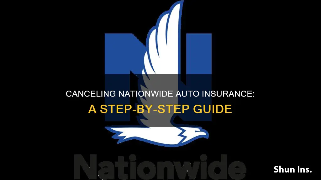 how to cancel nationwide auto insurance