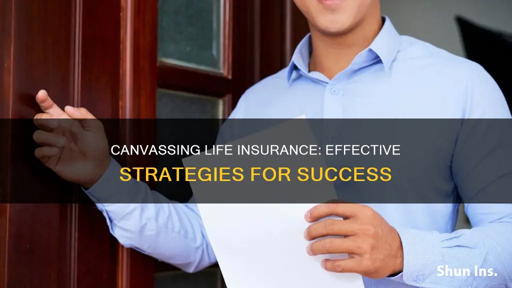 how to canvass life insurance