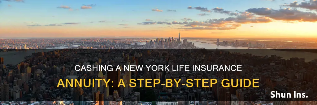 how to cash a new york life insurance annuity