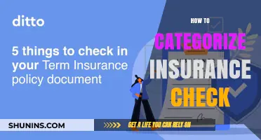 Classifying Insurance Checks: A Guide to Properly Sorting Payments