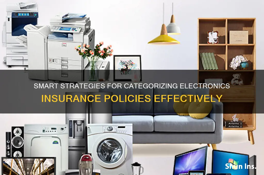 how to categorize insurance on electronics