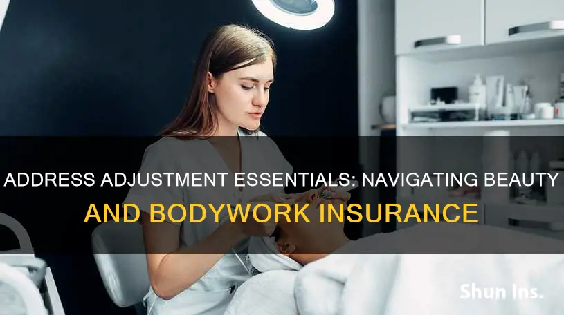 how to change adress with beauty and bodywork insurance