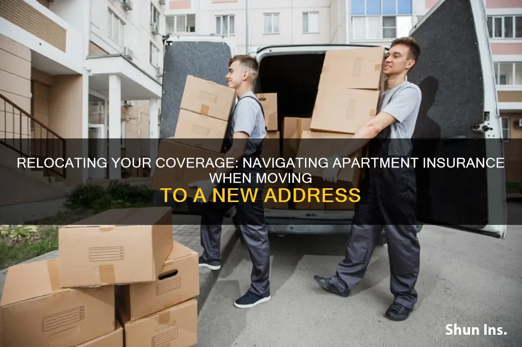 how to change apartment insurance to new address